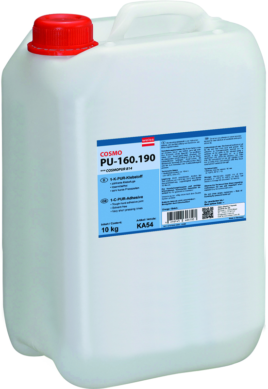 COSMO PU-160.190,10kg KA54 1K-PUR-Kleb. Produktbild BIGPIC L