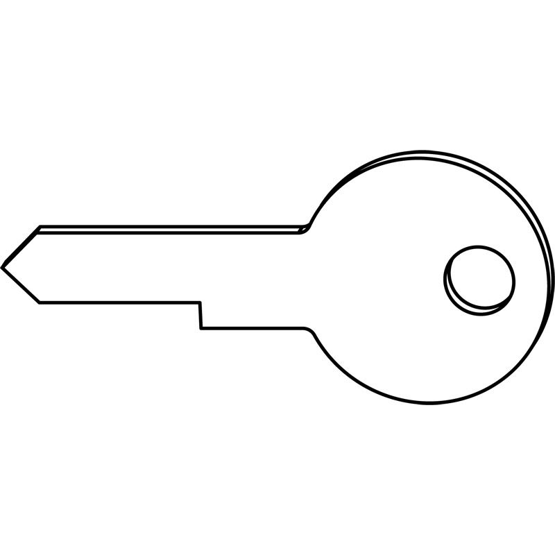 Mehrschlüssel für MACO-Fenstergriffe mit Sperrzylinder Produktbild BIGPIC L