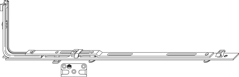 Kipphalter waagr IS 175 silber Produktbild BIGPIC L