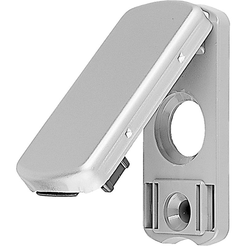 MACO Griffrosette mit Abdeckkappe senkrecht HARMONY Alu Produktbild BIGPIC L