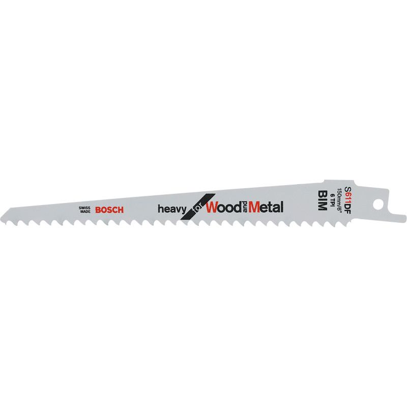BOSCH Säbelsägeblatt S 611 DF *Heavy for Wood and Metal* Produktbild BIGPIC L