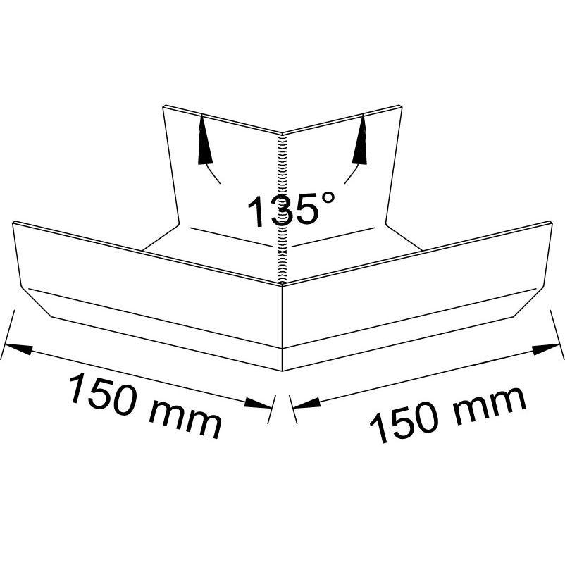 Stoßverbinder STV 105 135 Grad Produktbild BIGPIC L
