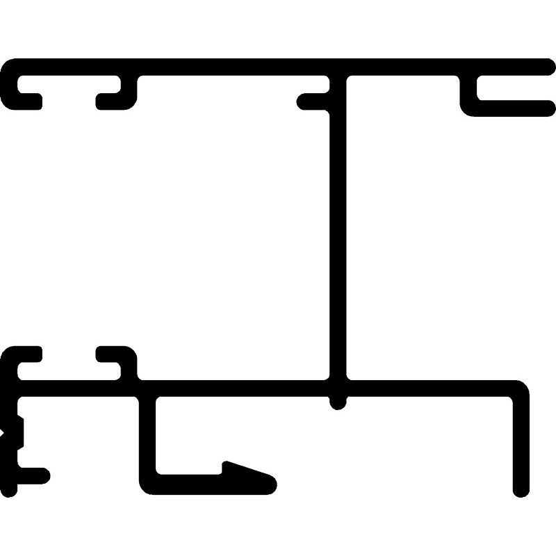 Rollladenführung P 7512 o.Keder G216 Produktbild BIGPIC L