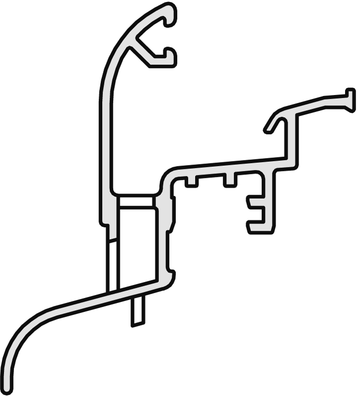 Bodenschwelle Vils 25/24 blank VE36 Produktbild BIGPIC L