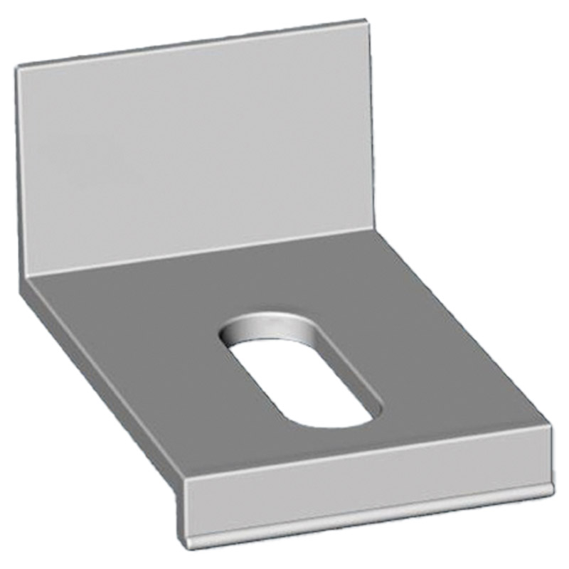 Halter für Abdeckprofil 50x9mm VE: 100 Stück Produktbild BIGPIC L