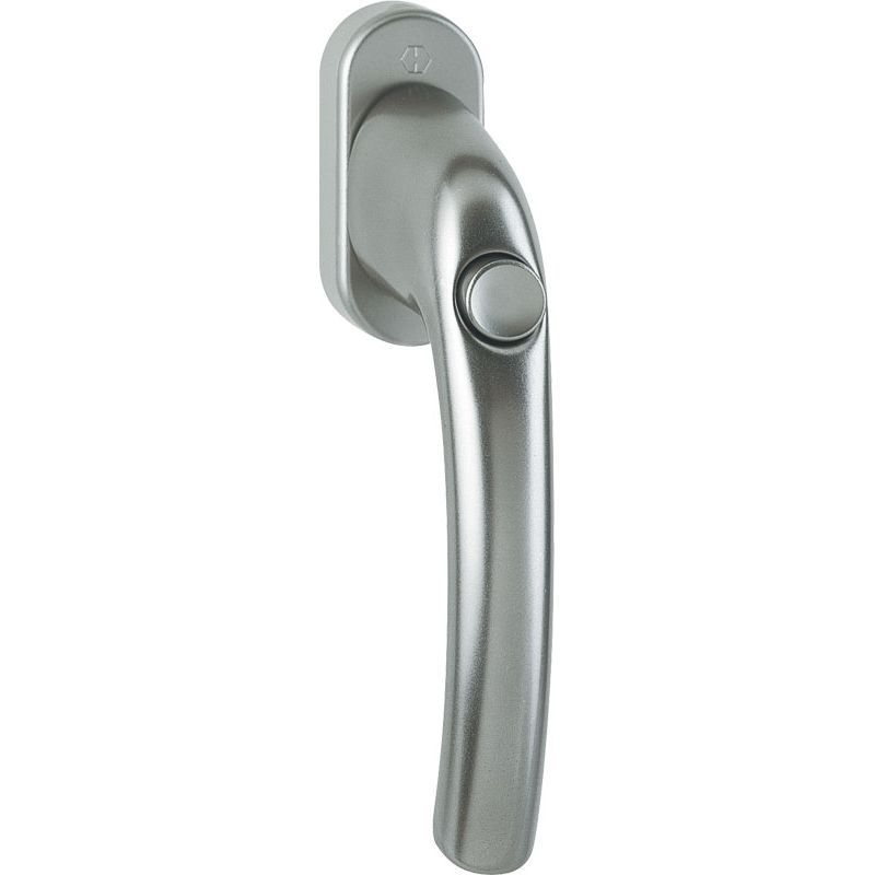 HOPPE Fenstergriff TOKYO 0710SV/U26 Druckknopf - ohne Schrauben Produktbild BIGPIC L