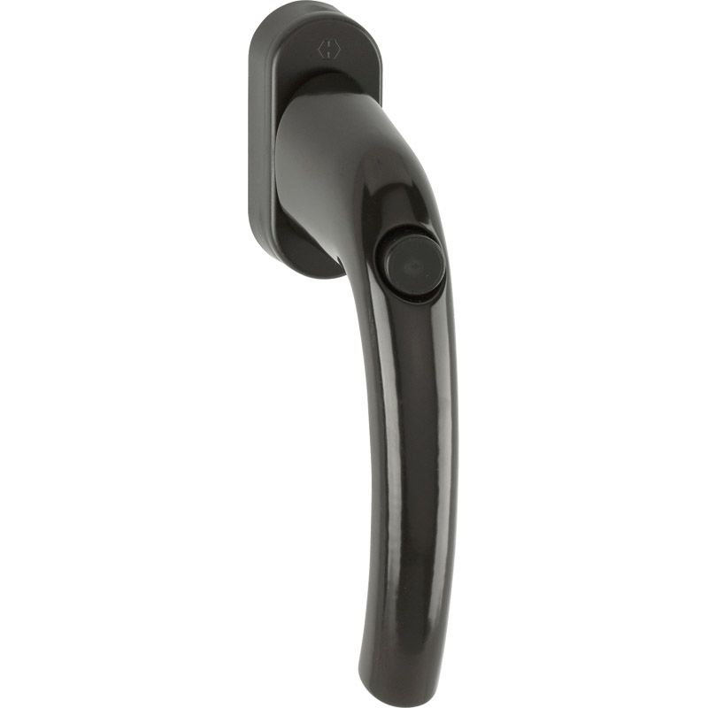 HOPPE Fenstergriff TOKYO 0710SV/U26 Druckknopf - ohne Schrauben Produktbild BIGPIC L