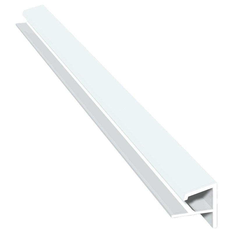 Verkleidungsprofil 23x17mm Lg. 6,00m Weiß, VE: 60m Produktbild BIGPIC L