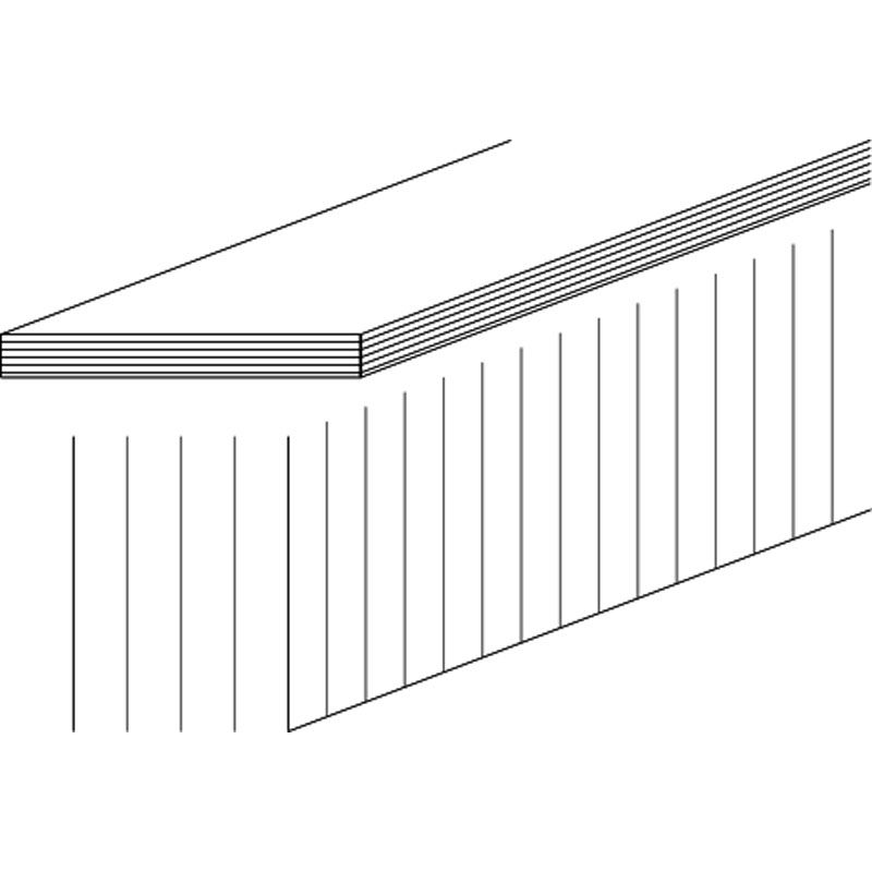 Bürstendichtung 5219 6,9x7 mm grau Produktbild BIGPIC L