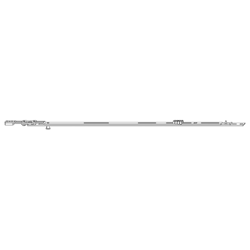 Roto NTI Mittelverschluss KB 600 1V *2904**VE22* Produktbild BIGPIC L