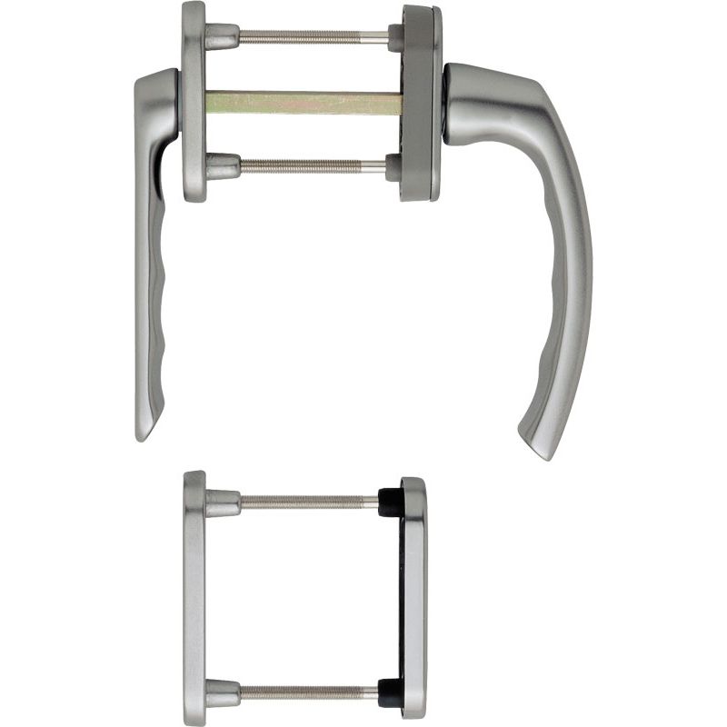 HOPPE Balkontürset *099KH|66N|U26|099|66NS|49PNS* kurzer Hals Alu F9 Produktbild BIGPIC L