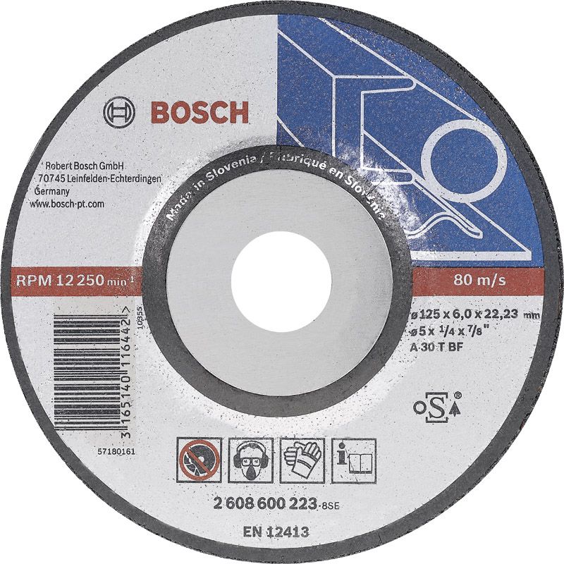 Schruppscheibe 125x6 für Metall Produktbild BIGPIC L