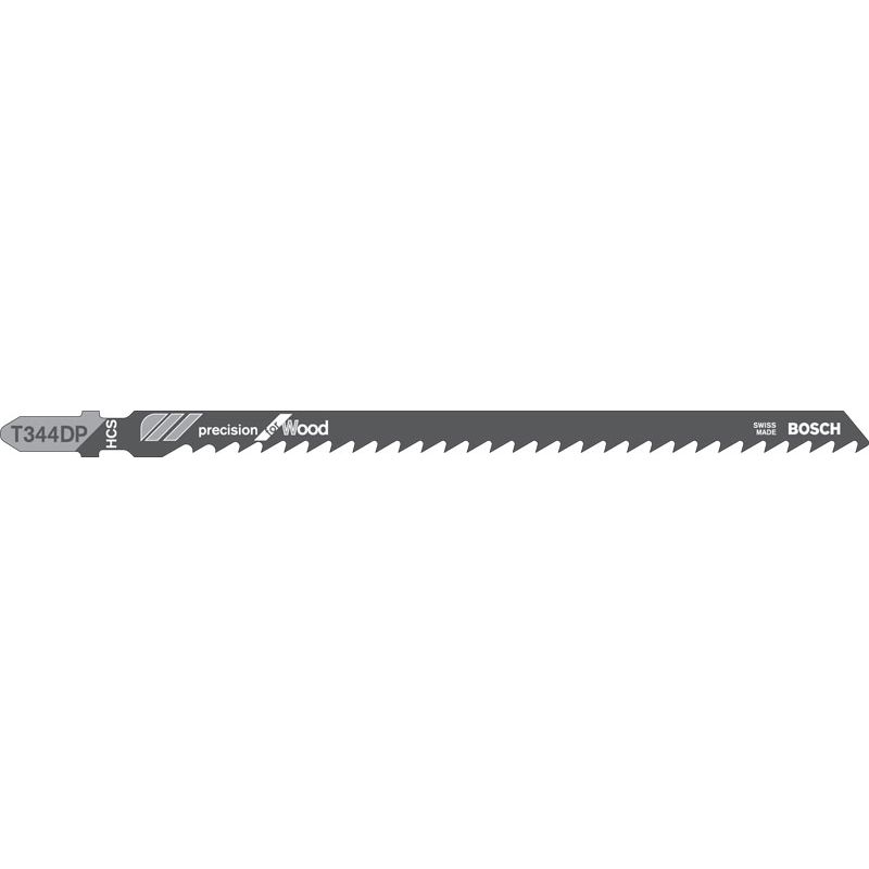 BOSCH Stichsägeblatt T 344 DP *Precision for Wood* Produktbild BIGPIC L