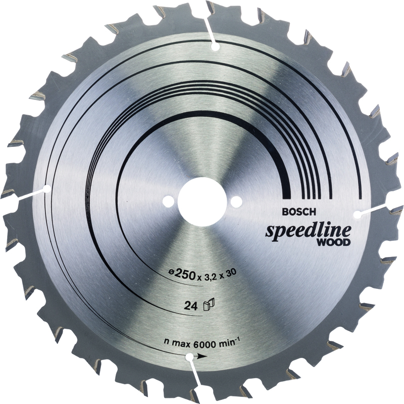 BOSCH Kreissägeblatt 'Standard for Speedline Wood' Produktbild BIGPIC L