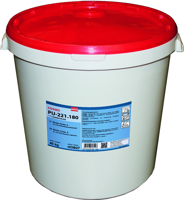COSMO PU-221.180,40kg HOB27 Binder 2K Produktbild BIGPIC L