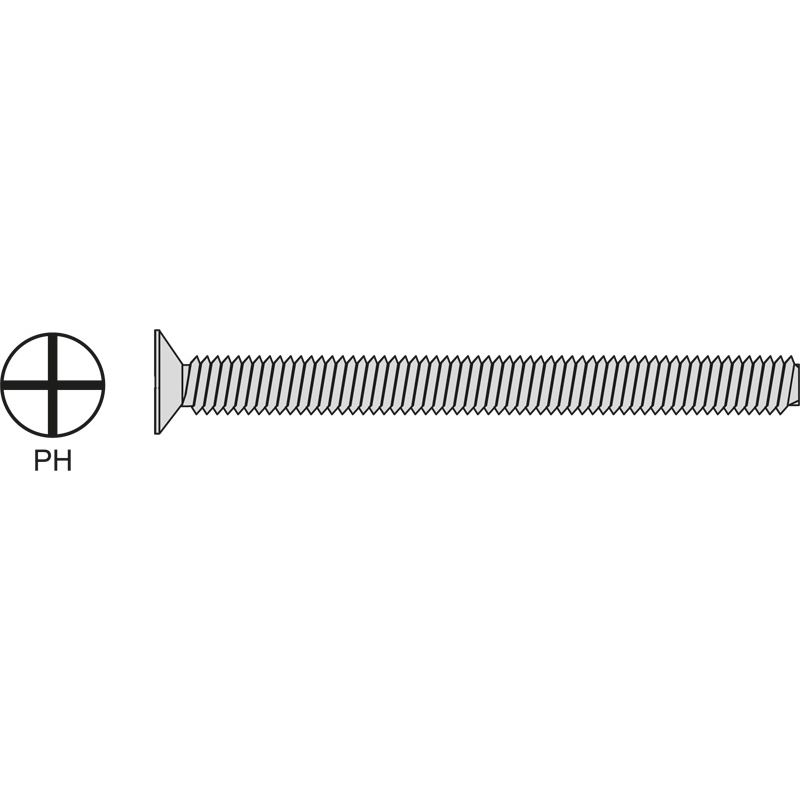 Gewindeschraube M6 DIN 965 Edelstahl PH Produktbild BIGPIC L