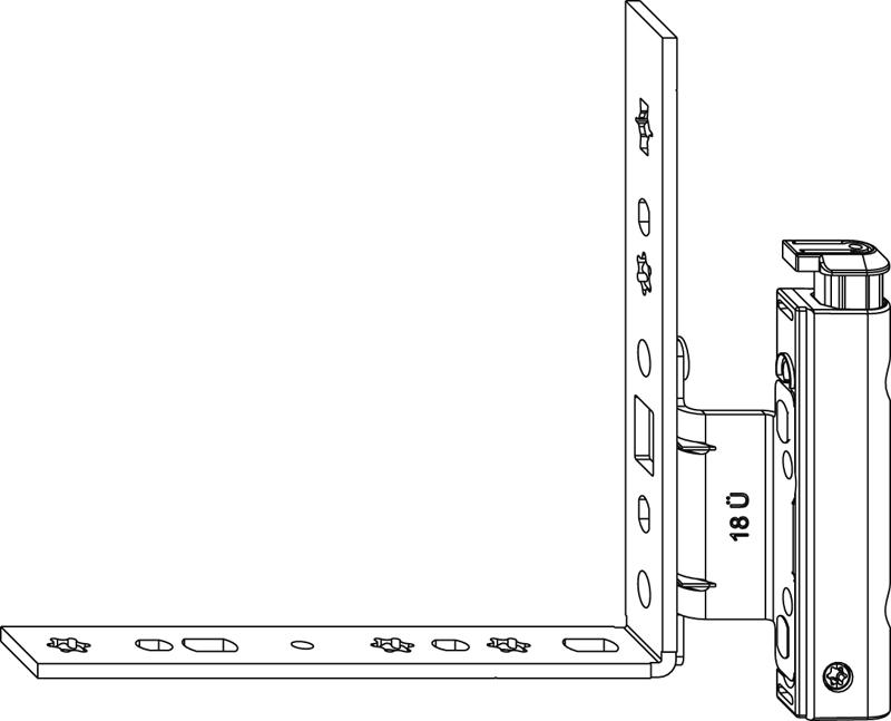 Ecklagerband 18Ü/13V silber rs Produktbild BIGPIC L