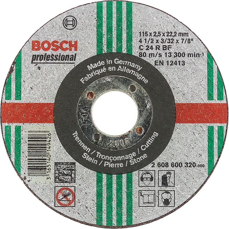 Trennscheibe 115x2 ger für Stahl Produktbild BIGPIC L