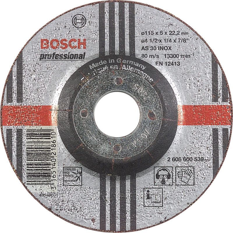 Schruppscheibe 115x6 für Inox Produktbild BIGPIC L