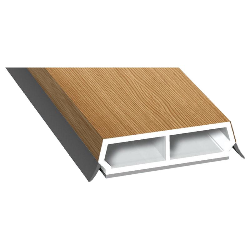 Trapez-Sprosse 38mm SK Lg. 6,00m foliert, mit zwei schwarzen Weichlippen 306 9041-167 Bergkiefer Produktbild BIGPIC L