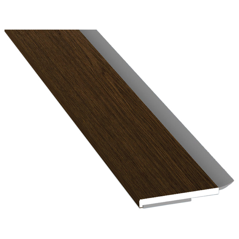 Flachprofil 30x3mm WL SK Lg. 6,00m foliert, WL Schwarz 314 9008-167 Eiche Rustikal Produktbild BIGPIC L