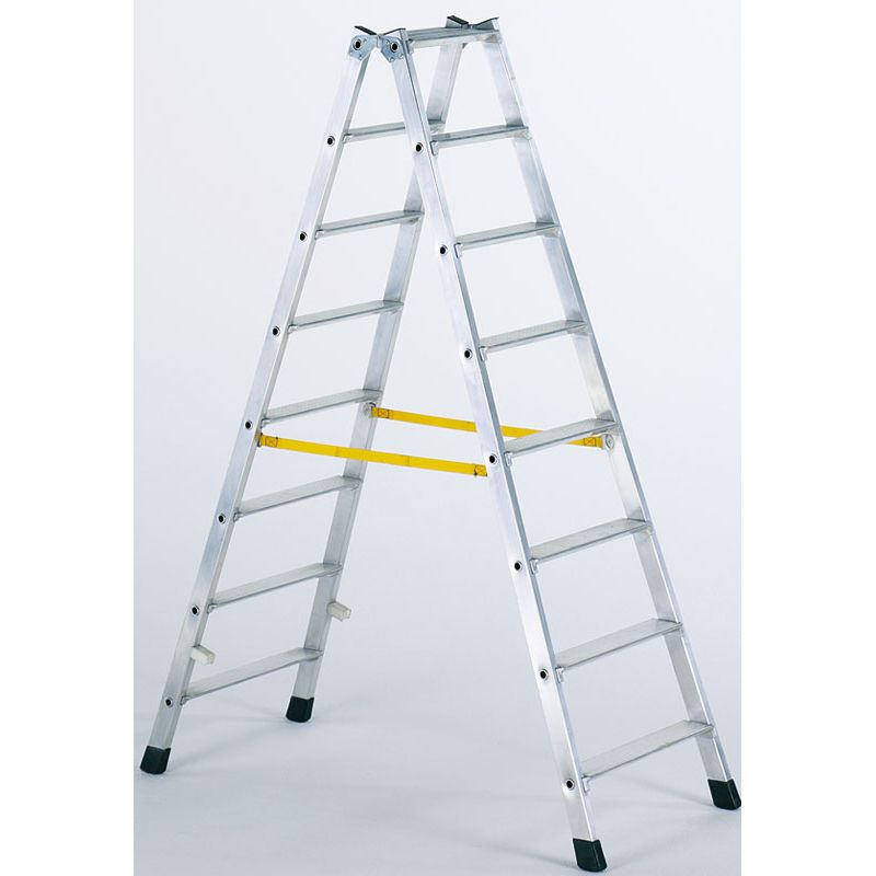 Gebördelte Stufen-Stehleiter Z300 ZARGES Produktbild BIGPIC L