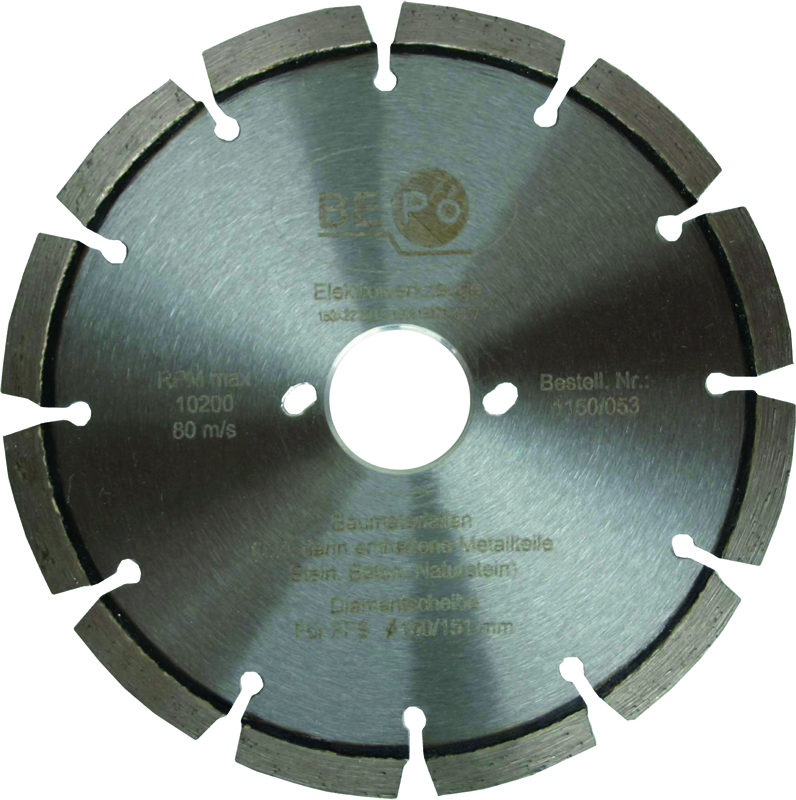 BEPo Diamant-Trennscheibe 150 mm Produktbild BIGPIC L