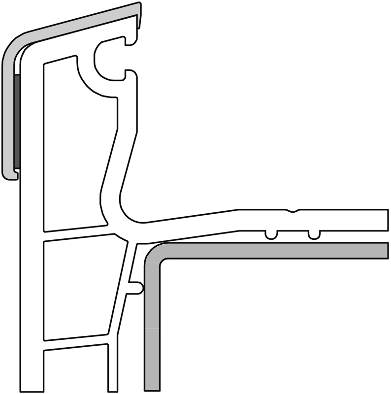 Aluminium-Trittschutz Aluplast Produktbild BIGPIC L