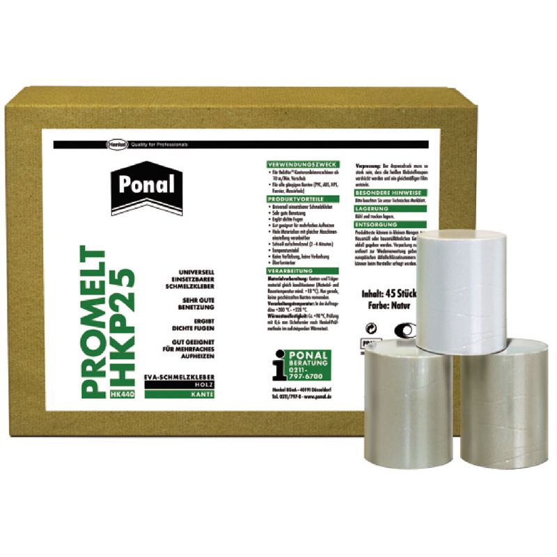 Ponal Promelt Fit HKP25 natur VE45 Produktbild BIGPIC L