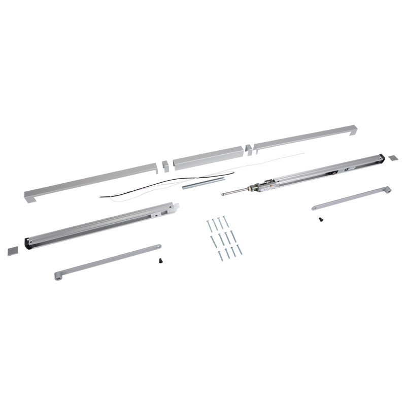 Gleitschiene GSR/EMF 1G/V Contur Design silberfarbig Produktbild BIGPIC L