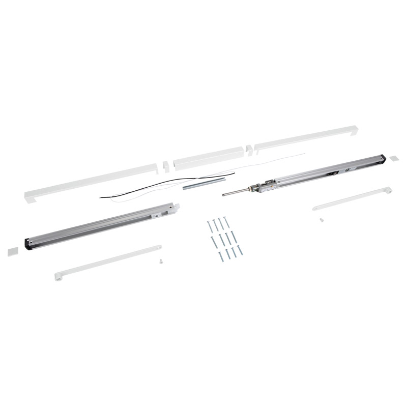 Gleitschiene GSR/EMF 1G/V Contur Design weiß/9016 Produktbild BIGPIC L