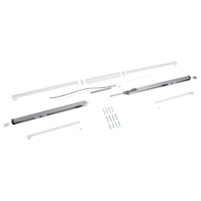 Gleitschiene GSR/EMF 2/VK Contur Design weiß/9016 Produktbild BIGPIC L