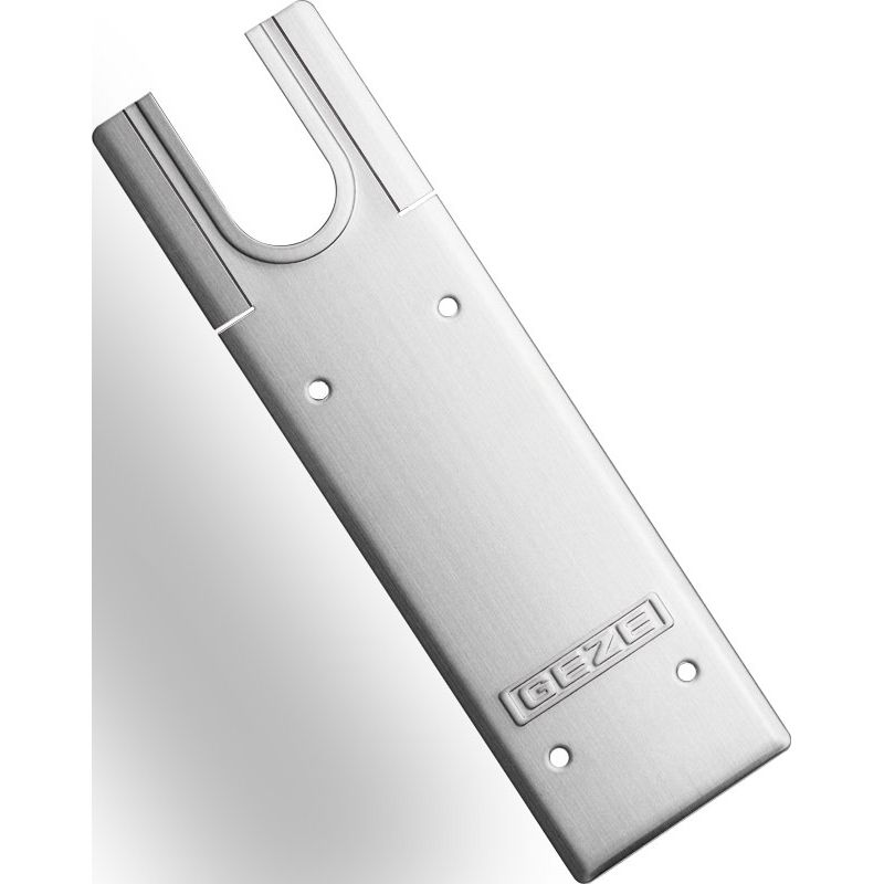 Deckplatte zu Geze Stop TS 550 NV niro Produktbild BIGPIC L