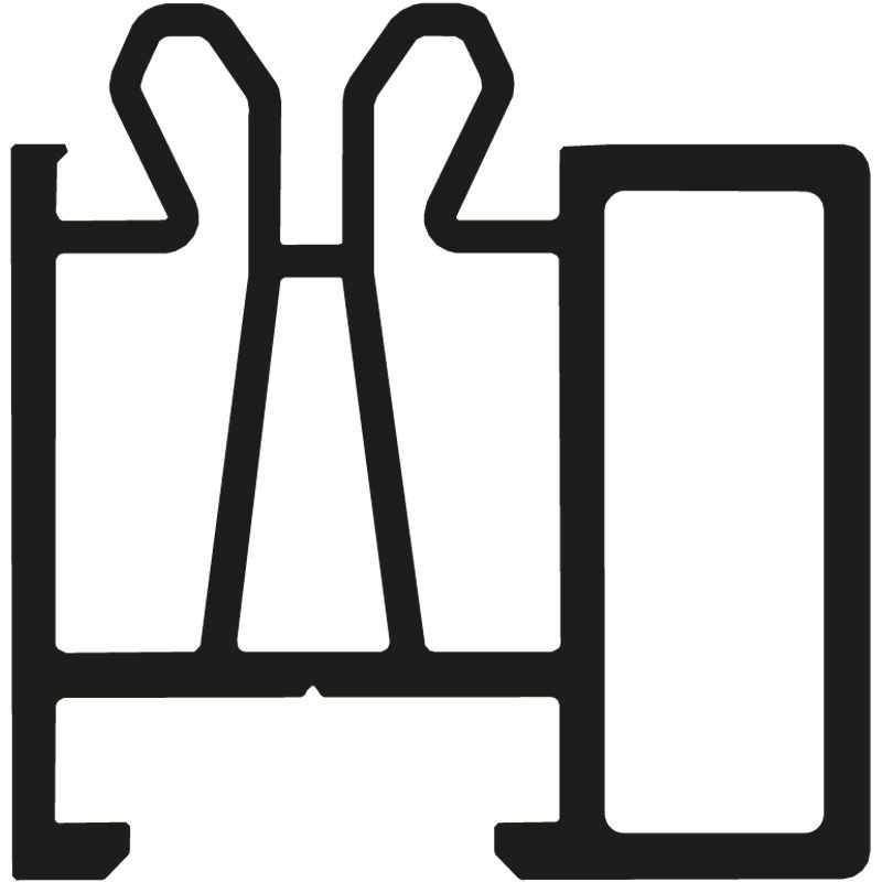 MENKE Fensterbankanschlussprofil 384 für KBE/Kömmerling/Trocal Produktbild BIGPIC L