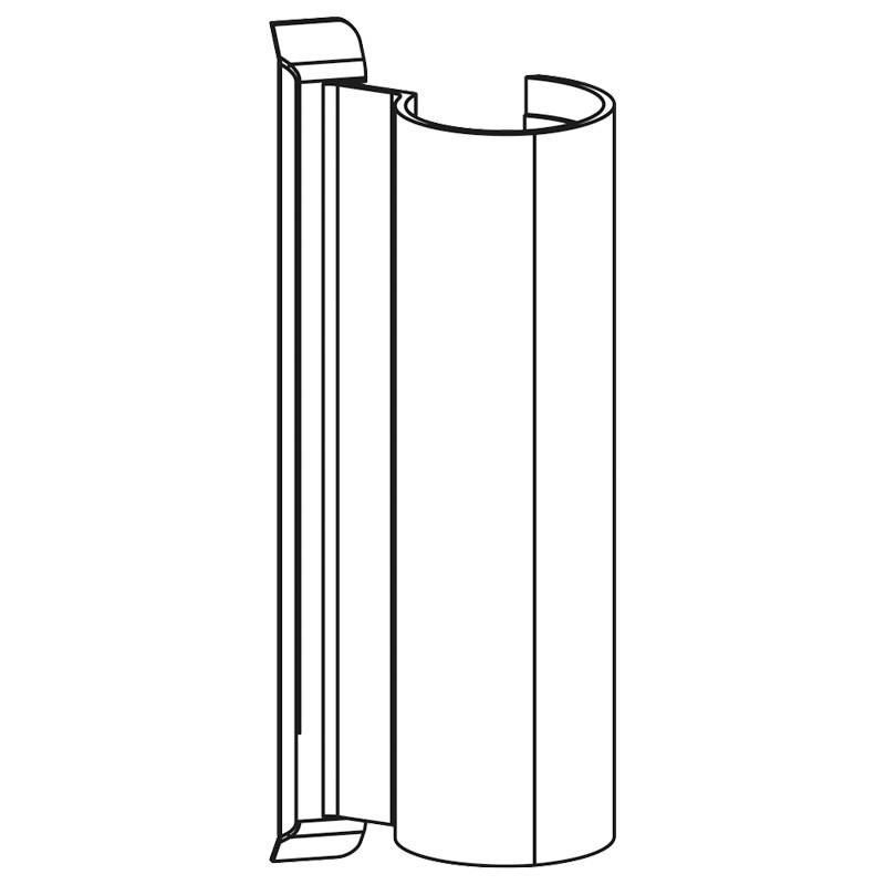 Abdeckkappen DF-Band natursilber Produktbild BIGPIC L