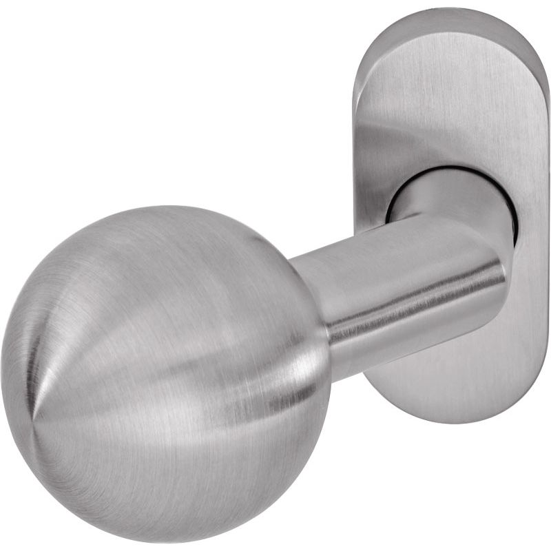 OGRO Türknopf gekröpft auf ovaler Rosette *3548V/6620* AL Kat.4 Produktbild BIGPIC L