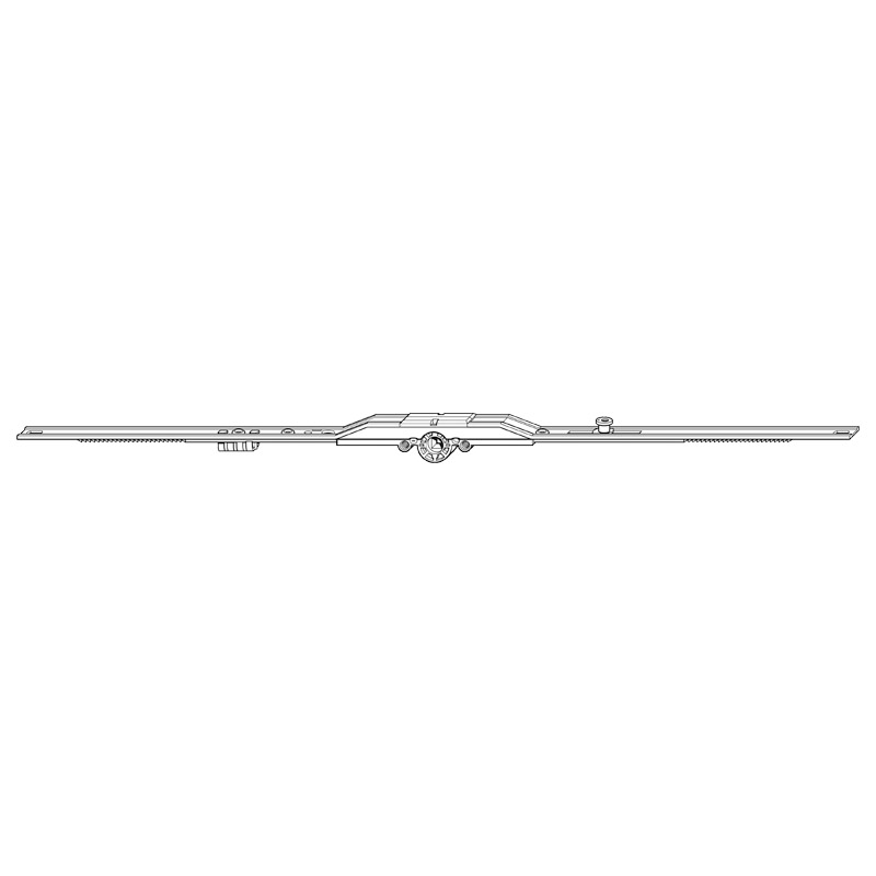 Roto NT DK-Getriebe M 1380 2V D8*VE10* Produktbild BIGPIC L