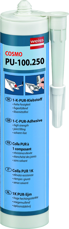 COSMO PU-100.250,310ml KTU207 1K-PUR-Kl. Produktbild BIGPIC L