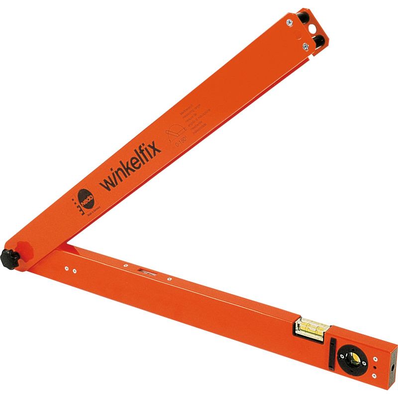 Winkelmessgerät Messbereich 0-180 Grad NEDO Winkelfix Schenkellänge 60 cm Produktbild BIGPIC L