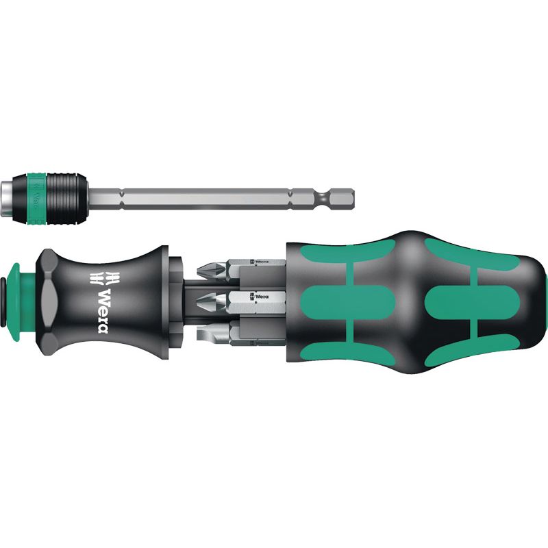 WERA Bithandhalter KK22 inkl. Magazin 8-tlg. Produktbild BIGPIC L