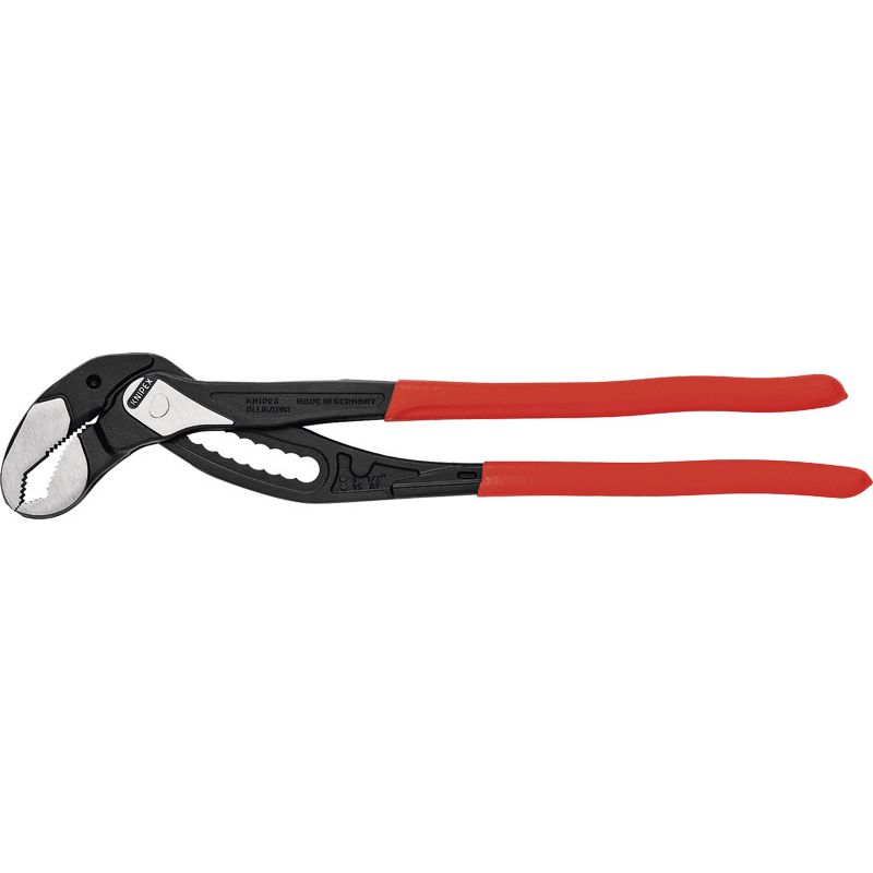KNIPEX Wasserpumpenzange Alligator® poliert mit Kunststoffüberzug Produktbild BIGPIC L