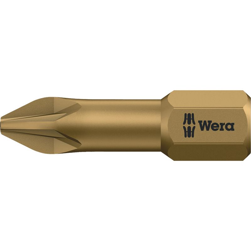 WERA Bit 855/TH extrahart mit Torsionszone für Kreuzschlitz PZD Produktbild BIGPIC L