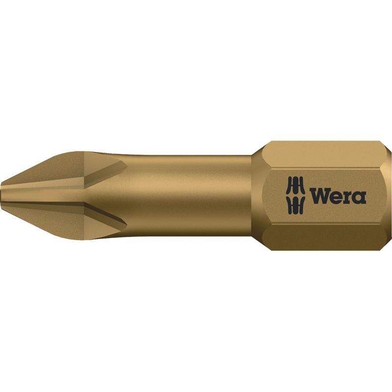 WERA Bit 851/TH extrahart mit Torsionszone für Kreuzschlitz PH Produktbild BIGPIC L