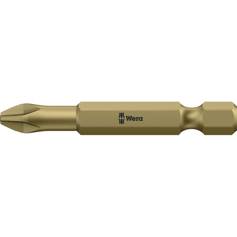 WERA Bit 851/TH extrahart mit Torsionszone für Kreuzschlitz PH Produktbild BIGPIC L