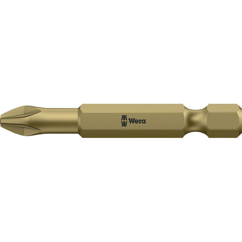 WERA Bit 855/TH extrahart mit Torsionszone für Kreuzschlitz PZD Produktbild BIGPIC L