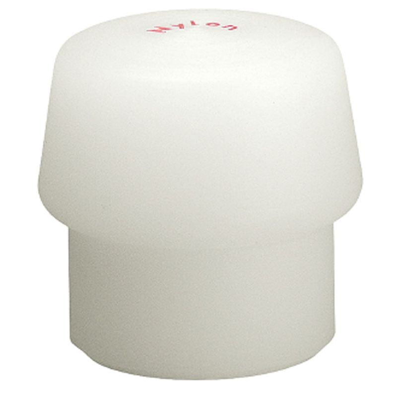 Schonhammerkopf Kopf-D. 30 mm HALDER SIMPLEX Nylon weiß hart Produktbild BIGPIC L