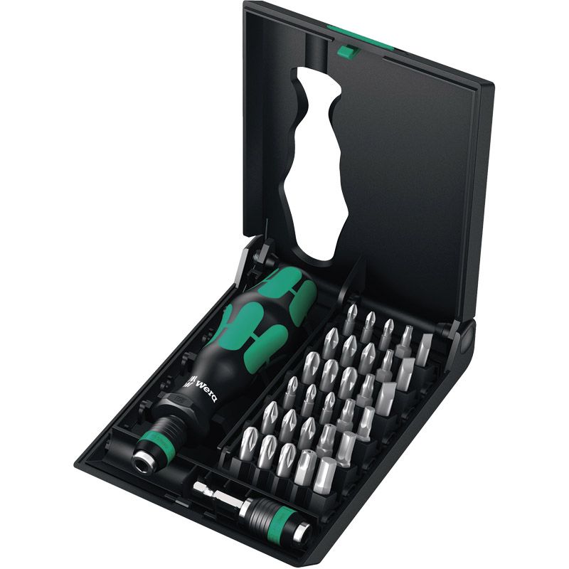 WERA Bitsortiment KK 70 Allround 32-tlg. Produktbild BIGPIC L
