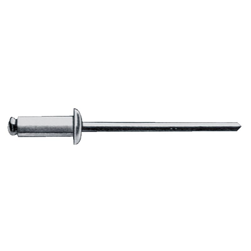 Blindniet Nietschaft d x l 4 x 7 mm GESIPA  Aluminium / Stahl 500 Stück Produktbild BIGPIC L
