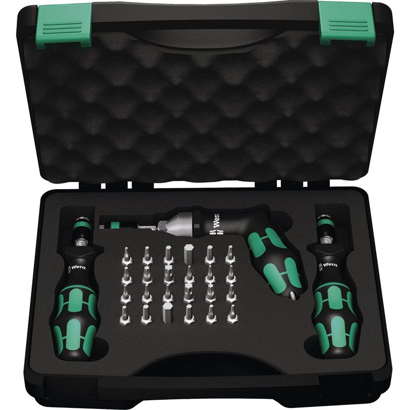 WERA Drehmomentschraubendrehersatz 7440/41/42 27-tlg. Produktbild BIGPIC L