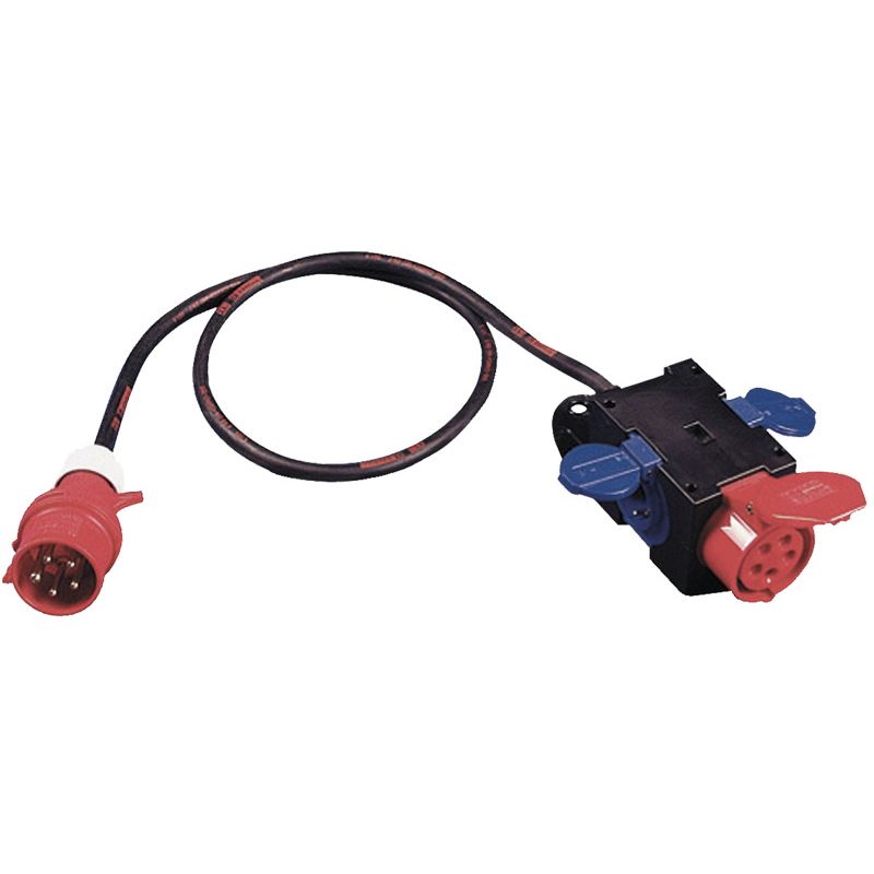 Kompaktverteiler mit Ausleitung CEE-16 A/230V Produktbild BIGPIC L